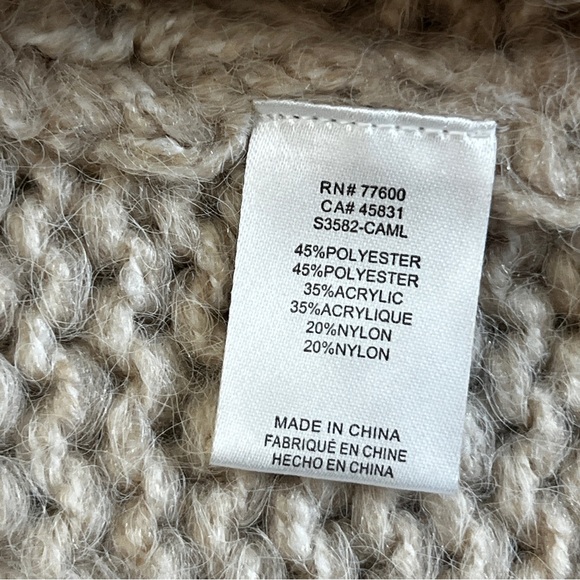 NWT Saltwater Luxe Tan “Hello Sunshine” Lightweight Knit Cardigan - Picture 11 of 11